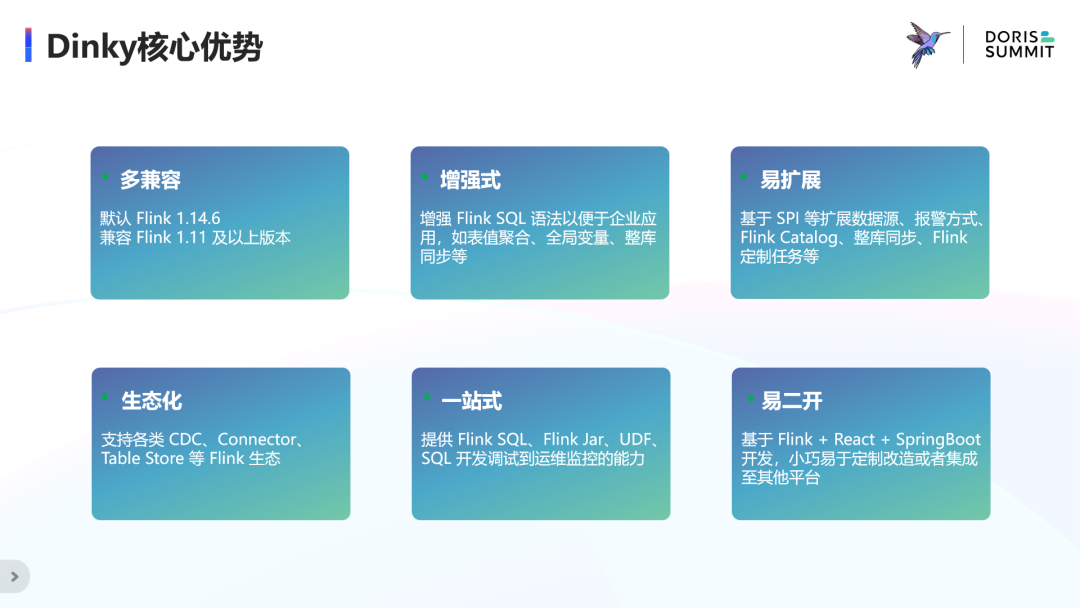 Dinky核心优势
