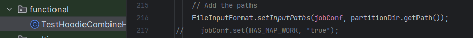 TestHoodieCombineHiveInputFormat类修改